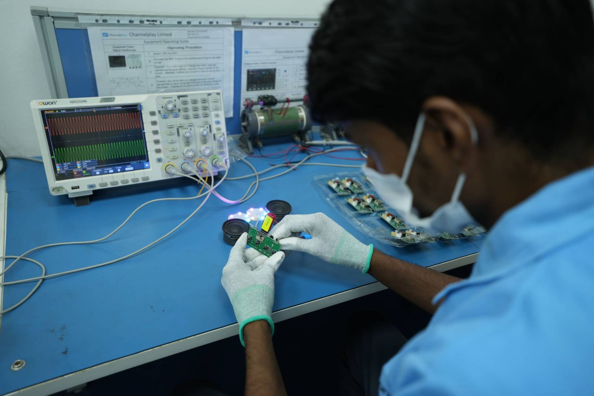 Mechanical and electronic component development