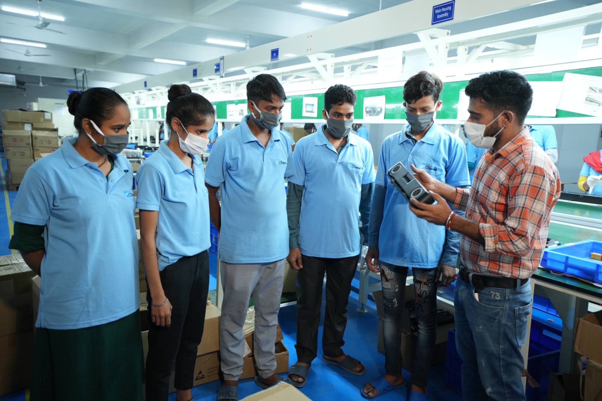 In-process Stage visuals slide 1