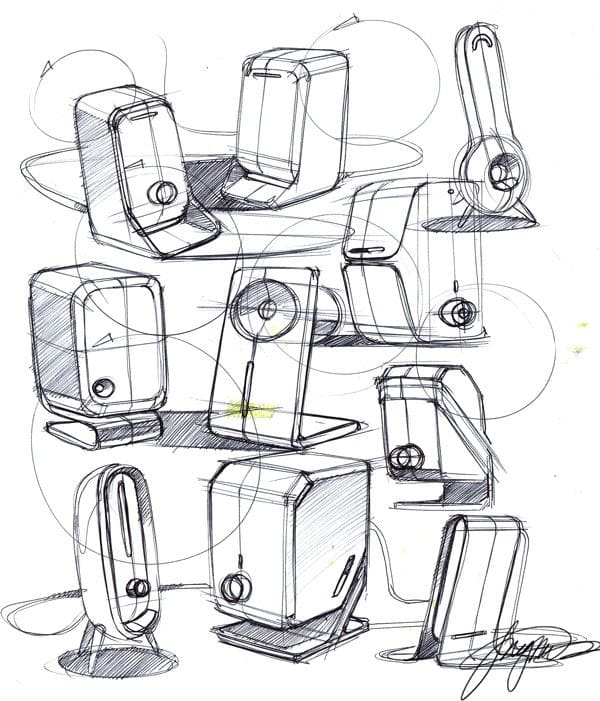 Compact speaker design concept