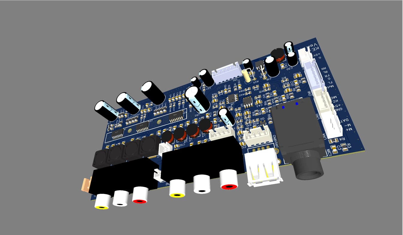 Audio electronics components under development